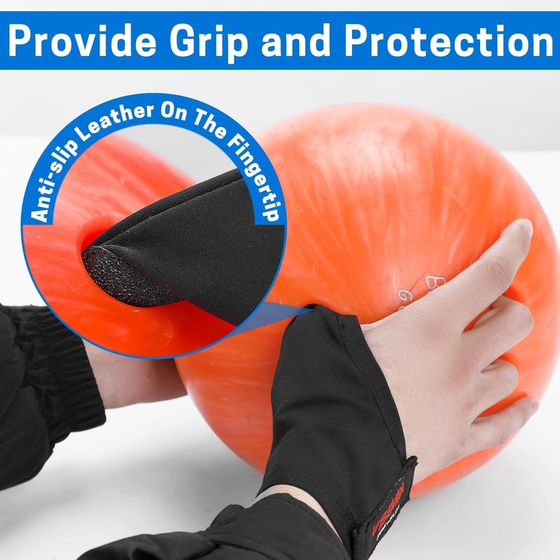 VISEMAN Bowling Thumb Saver Protector, Lightweight Bowling Thumb Sock, Bowling Gloves for Right Hand - Image 5